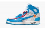 NIKE X OFF-WHITE AIR JORDAN 1 RETRO HIGH Off-White - UNC