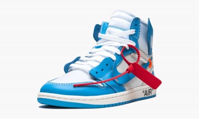 NIKE X OFF-WHITE AIR JORDAN 1 RETRO HIGH Off-White - UNC