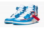 NIKE X OFF-WHITE AIR JORDAN 1 RETRO HIGH Off-White - UNC