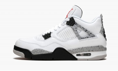 JORDAN AIR JORDAN 4 RETRO OG White Cement