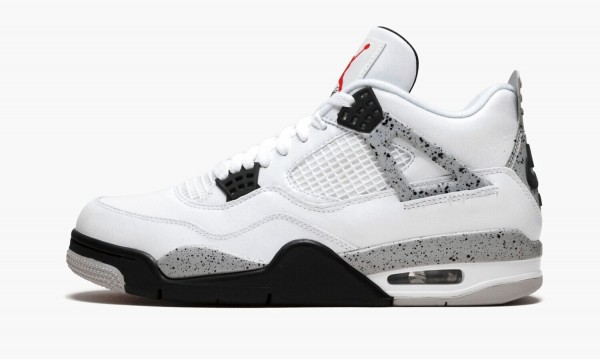 JORDAN AIR JORDAN 4 RETRO OG White Cement
