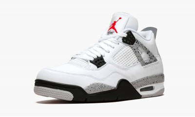 JORDAN AIR JORDAN 4 RETRO OG White Cement