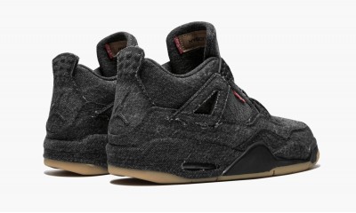 JORDAN AIR JORDAN 4 RETRO LEVIS NRG Black Levis
