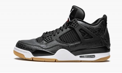 JORDAN AIR JORDAN 4 RETRO SE Black Laser
