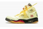 NIKE X OFF-WHITE AIR JORDAN 5 RETRO SP Off-White - Sail