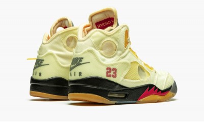 NIKE X OFF-WHITE AIR JORDAN 5 RETRO SP Off-White - Sail