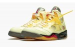 NIKE X OFF-WHITE AIR JORDAN 5 RETRO SP Off-White - Sail