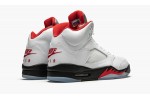 JORDAN AIR JORDAN 5 RETRO Fire Red Silver Tongue 2020