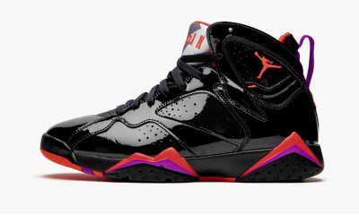 JORDAN WMNS AIR JORDAN 7 Black Patent Leather