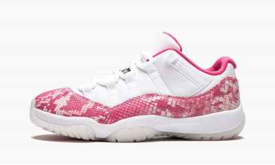 JORDAN WMNS AIR JORDAN 11 RETRO LOW Pink Snakeskin