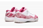 JORDAN WMNS AIR JORDAN 11 RETRO LOW Pink Snakeskin