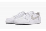 JORDAN AIR JORDAN 1 RETRO LOW OG White / Neutral Grey - 2015 Release