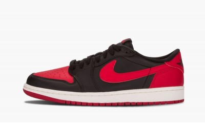 JORDAN AIR JORDAN 1 RETRO LOW OG Bred