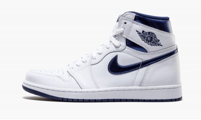 JORDAN AIR JORDAN 1 RETRO Metallic Navy