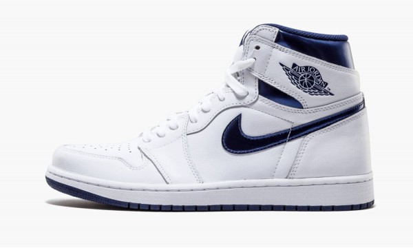 JORDAN AIR JORDAN 1 RETRO Metallic Navy