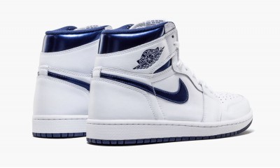 JORDAN AIR JORDAN 1 RETRO Metallic Navy