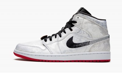 JORDAN AIR JORDAN 1 MID Fearless Edison Chen - Clot Silk