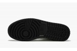 JORDAN AIR JORDAN 1 MID SE Black Gold Patent Leather