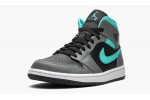 JORDAN AIR JORDAN 1 MID Grey/Aqua