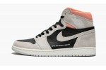 JORDAN AIR JORDAN 1 RETRO HIGH OG Neutral Grey/Hyper Crimson