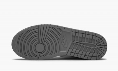 JORDAN AIR JORDAN 1 MID Light Smoke Grey
