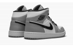 JORDAN AIR JORDAN 1 MID Light Smoke Grey