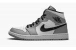 JORDAN AIR JORDAN 1 MID Light Smoke Grey
