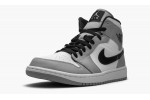 JORDAN AIR JORDAN 1 MID Light Smoke Grey