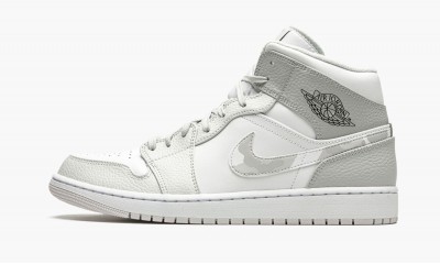 JORDAN AIR JORDAN 1 MID White Camo