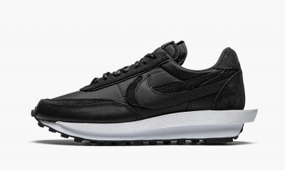 NIKE LDWAFFLE Sacai - Black Nylon