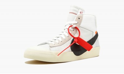NIKE X OFF-WHITE THE 10: NIKE BLAZER MID Off-White