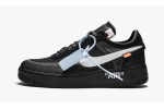 NIKE X OFF-WHITE THE 10: NIKE AIR FORCE 1 LOW Off-White Black
