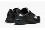 NIKE X OFF-WHITE THE 10 : NIKE AIR PRESTO Off-White Polar Opposites Black