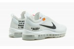 NIKE X OFF-WHITE THE 10 : NIKE AIR MAX 97 OG Off-White - White
