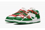 NIKE X OFF-WHITE DUNK LOW Off-White - Pine Green