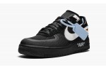 NIKE X OFF-WHITE THE 10: NIKE AIR FORCE 1 LOW Off-White Black