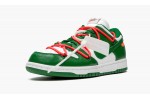 NIKE X OFF-WHITE DUNK LOW Off-White - Pine Green