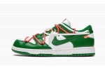 NIKE X OFF-WHITE DUNK LOW Off-White - Pine Green