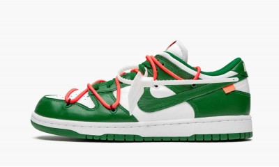 NIKE X OFF-WHITE DUNK LOW Off-White - Pine Green