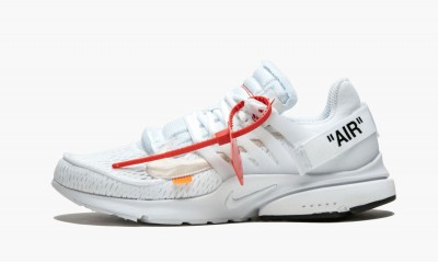 NIKE X OFF-WHITE THE 10 : NIKE AIR PRESTO Off-White Polar Opposites White