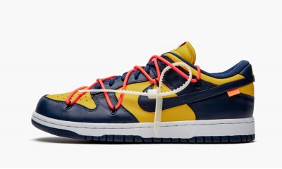 NIKE X OFF-WHITE DUNK LOW Off-White - University Gold
