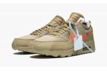 NIKE X OFF-WHITE THE 10: NIKE AIR MAX 90 Off-White / Desert Ore