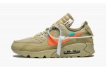 NIKE X OFF-WHITE THE 10: NIKE AIR MAX 90 Off-White / Desert Ore