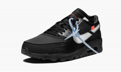 NIKE X OFF-WHITE THE 10: NIKE AIR MAX 90 Off-White - Black