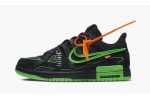 NIKE X OFF-WHITE AIR RUBBER DUNK Off-White - Green Strike