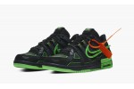 NIKE X OFF-WHITE AIR RUBBER DUNK Off-White - Green Strike