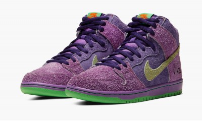 NIKE SB DUNK HIGH Reverse Skunk