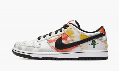 NIKE SB DUNK LOW Tie-Dye Rayguns 2019 - White