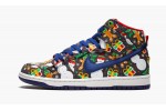 NIKE SB DUNK HIGH TRD QS Ugly Christmas Sweater