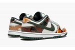 NIKE DUNK LOW SE MULTI-CAMO SNEAKERS